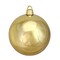 Northlight Shiny Shatterproof Commercial Christmas Ball Ornament - 12" (300mm) - Vegas Gold